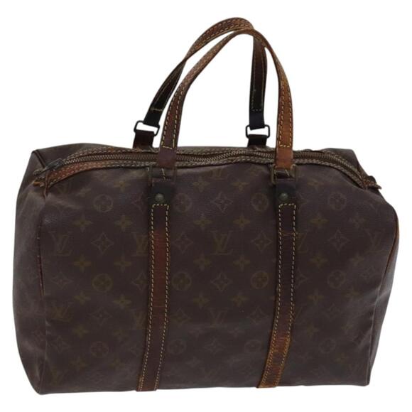 LOUIS VUITTON Monogram Sac Spool 35 Boston Bag M41626 - Picture 1 of 12